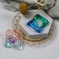 IKEDA OEM/ODM 6-en-1 capsules de lavage de détergent à lessive jetables dosettes de gel organique pour vêtements directement du fabricant