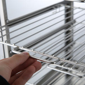 Commercial Electric 5-Layer Stainless Steel Snack Machine Counter Showcase Display for Warmed Food Food <strong>Thawing</strong> <strong>Equipment</strong> - Product Image 3