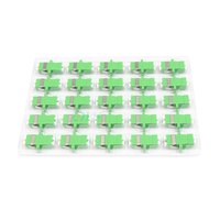 Adaptador de Fibra Óptica Dúplex LC de Alta Calidad DYS, Brida SM, Funda de Zirconia, Temperatura de Operación de -40 a +85°C para Aplicaciones FTTH