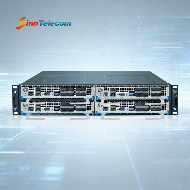 Carrier-Grade 2U4-Node Server Dual 64-Core Kunpeng Deep Packet Inspection Platform for Cybersecurity Edge