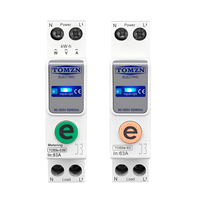 TOMZN ewelink 1P + N 63A 110V 220V WIFI interrupteur intelligent compteur d'énergie Kwh compteur disjoncteur minuterie relais pour maison intelligente