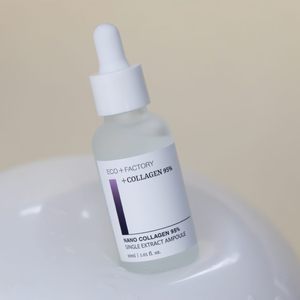 Ampolla de Colágeno Nano 95 Coreana ECOFACTORY de Alta Calidad, Repone Profundamente el Colágeno, Recupera la Elasticidad, Esencia de Reparación Diaria - Product Image 3
