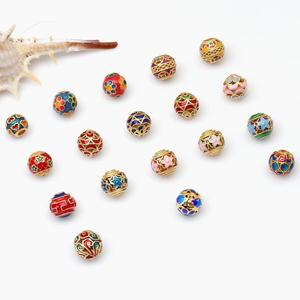 Accesorios de cobre con cuentas DIY para la creación de colgantes, collares, pendientes, dijes, cuentas y pulseras - Product Image 4