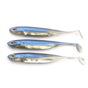 Nouvelles couleurs personnalisées doux Wobbler <span class=keywords><strong>leurre</strong></span> de pêche 10g aiguille queue basse goutte tir méné appât imprimé Condition pour la Position du lac - Product Image 5