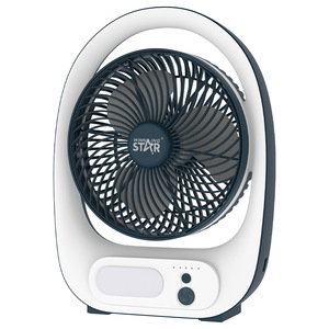 Winning Star 8 Inch Desktop Fan With Led <b>Light</b> Usb Powered Portable Cooling Fan - Product Image 5