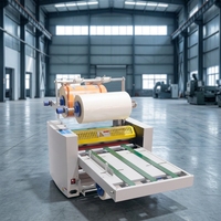 SMFM5002Z A3 Machine à plastifier manuelle double face à chauffage numérique à l'huile, compacte et économique, idéale pour les couvertures de livres, les brochures, les affiches et les menus