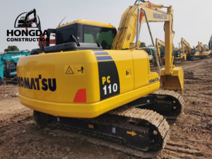 Pelleteuses sur chenilles d'occasion Komatsu PC 110 en bon état avec moteur central Modèles 110-6 110-7 110-8 110LC - Product Image 2