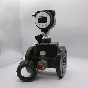 TEREN vegetable oil turbine flow meter Soft Drinks Turbine flowmeter turbine oil flow meter