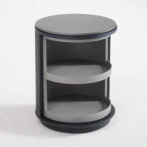 Minimalist Rotating <strong>Circular</strong> <strong>Bedside</strong> <strong>Table</strong> High-End Master Bedroom Small Unit Storage <strong>Bedside</strong> <strong>Table</strong> ZC2321 - Product Image 4