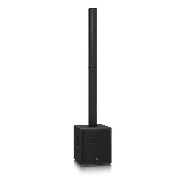 Turbosound IP2000 V2 Powered Column Speaker 1000 Watts Active 12 Inch Subwoofer Pa System Music Equipment