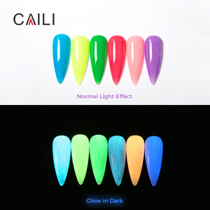 Gel Uv para uñas, Accesorio luminoso que brilla en la oscuridad, marca privada, muestras gratis esmaltesmalt <span class=keywords><strong>de</strong></span> <span class=keywords><strong>unas</strong></span> en gel - Product Image 3