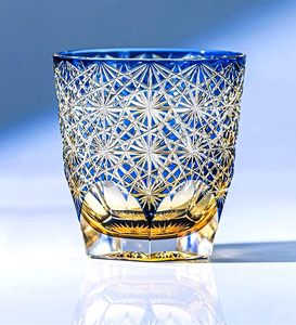 Verre à <span class=keywords><strong>whisky</strong></span> de luxe en cristal <span class=keywords><strong>japonais</strong></span> de 9 oz, fait main, sculpté à la main, de couleur bleu-vert, sans plomb, de qualité supérieure, idéal pour un cadeau - Product Image 6