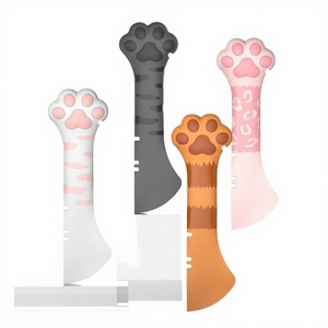 Espátula Cuchara Tapa para Latas de Comida para Mascotas de Silicona Redonda Ecológica y Adorable - Product Image 3