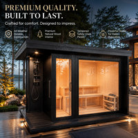 Kabin Sauna Ukuran Kustom OEM Label Pribadi untuk Terapi Panas Kering dan Relaksasi Fisik Seluruh Tubuh Perawatan Harian