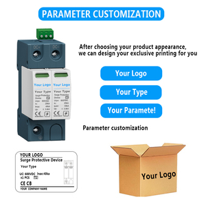 Leikexing 275V/255V AC 20ka/40kA SPD T2 1P + NPE 2P tăng sét thiết bị bảo vệ thiết bị điện - Product Image 4