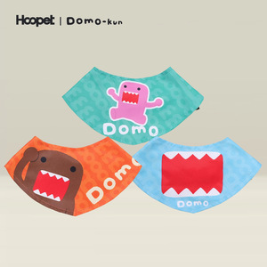 Babero para mascotas Hoopet Domo-kun, diseño de dibujos animados naranja para perros y gatos, uso en las cuatro estaciones - Product Image 2