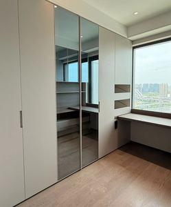 Armoire moderne convertible pour vestiaire Rangement meuble de chambre pliable autoportant pour la maison, l'appartement et l'atelier - Product Image 4