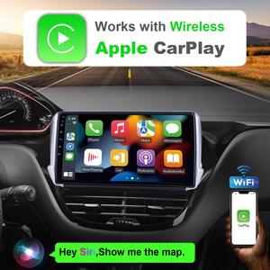 Autoradio multimédia Android CUSP 10,1 pouces Octa-Core avec GPS intégré, Carplay, DSP, USB, FM stéréo pour <span class=keywords><strong>Peugeot</strong></span> 208 2013-2018 - Product Image 4