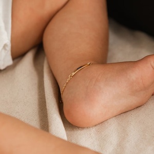 <span class=keywords><strong>Cavigliera</strong></span> personalizzata per bambini con catena personalizzata, - Product Image 3