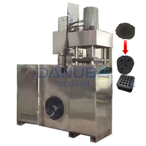 Mini Biomass Shisha Sawdust Charcoal Square <b>Pillow</b> Shape Firewood Briquette Press Dryer Machine - Product Image 1