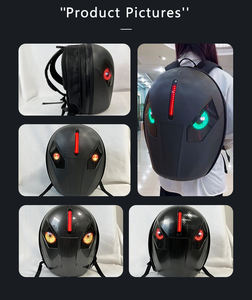 Cool Knight Sac à dos de sport décontracté avec yeux <span class=keywords><strong>LED</strong></span> Application mobile Modifications Animations Cyclisme <span class=keywords><strong>Moto</strong></span> Sac d'équitation Caractéristiques Lumières <span class=keywords><strong>LED</strong></span> - Product Image 6