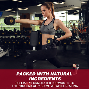Cápsulas Quemagrasas Nocturnas para Mujer - Fórmula Termogénica y Estimulante del Metabolismo - Favorece el Sueño y la Pérdida de Peso - Product Image 3