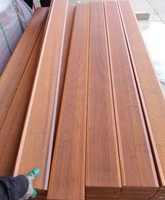 Nouvelle arrivée Stock WPC platelage en masse WPC revêtement de sol composite platelage 18mm d'épaisseur grain de bois anti-dérapant en érable noyer