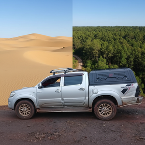Capot rigide en aluminium personnalisé pour camion tout-terrain, avec serrure antivol pour <span class=keywords><strong>Hilux</strong></span> Ranger Ram Gladiator, accessoires universels pour pick-up - Product Image 5