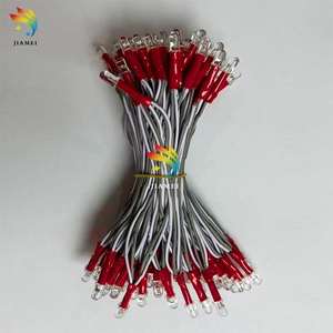 Stringhe Luminose LED a Inserimento Diretto con Testa Rotonda da 5mm, Rosso, Giallo, <span class=keywords><strong>Blu</strong></span>, Verde e Bianco, per Segnaletica Stradale - Product Image 2