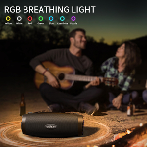 Loa <span class=keywords><strong>Bluetooth</strong></span> 80W chống nước IPX6, dùng ngoài trời, sân khấu, ghép nối TWS, đèn RGB, hỗ trợ thẻ TF/AUX, model M8 - Product Image 3