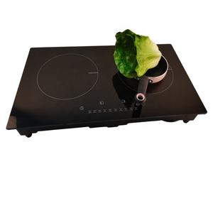 Nouvelle Table de Cuisson à Induction Électrique en Verre, 2 Brûleurs, Commande Tactile, Verrouillage Enfant, pour Usage Domestique ou Hôtelier - Product Image 2
