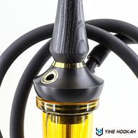 Usine Marque Logo Personnalisé Haute Qualité Shisha Narguile Chicha Moderne Luxe Bois Acier Inoxydable Narguilé Ensemble