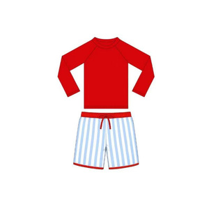 Costumi da Bagno Personalizzati per Bambine con Stampa Floreale per il 4 Luglio, <span class=keywords><strong>Bikini</strong></span> per Bambini, Vendita all'Ingrosso di Abbigliamento da Nuoto per Bambini - Product Image 2