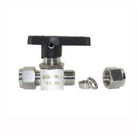 Mini 304 316 robinet à boisseau sphérique en acier inoxydable vanne à boisseau sphérique haute température fabricant OEM personnalisable en Chine