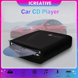 Externe autoradio CD-speler voor Tesla Model 3 2019 2020 2021 Auto-accessoires Draagbare CD-spelers met USB-connector kabel USBCDPLAY - Product Image 2