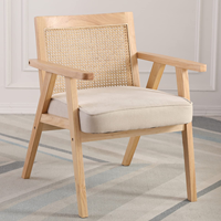 Fauteuil de salon inclinable moderne et minimaliste en velours confortable, en bois, pour le loisir, vente en gros à prix avantageux