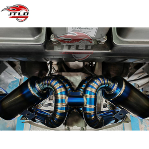 Kit Completo de Escape de Alto Rendimiento para Carreras, Catback de Titanio con Control de Válvulas para <span class=keywords><strong>Ferrari</strong></span> <span class=keywords><strong>F430</strong></span> Spider/Convertible 4.3L V8 - Product Image 3