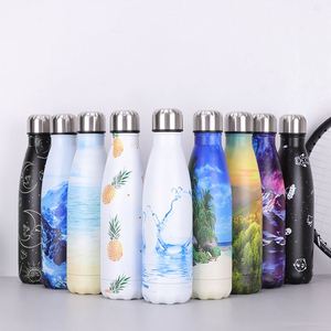 Custom Logo 500ml & 750ml Insulated Water <b>Bottle</b> Sports Metal Flask Vacuum Stainless Steel <b>Thermos</b> - Product Image 2