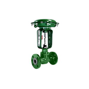 Vanne de contrôle industrielle à bride en acier au carbone 24000C, ANSI CL150, Classe IV - Product Image 1