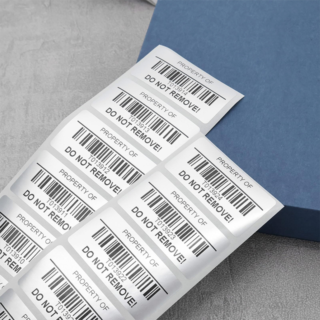SEAL QUEEN Custom Adhesion Art Paper Anti-Counterfeit Security VOID Stickers Tamper Evident for Retail Cosmetics Made PET