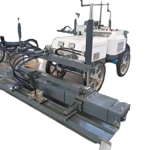 Machine de nivellement laser pour béton à entraînement hydraulique, 4 roues, pour la construction de sols <span class=keywords><strong>sur</strong></span> de grandes surfaces - Product Image 1