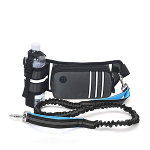 Hands Free Dog Leash with Kettle Fanny Pack Reflective Dog Rope <b>Cat</b> Dog Running Fitness Mobile Waist Bag for Walking Hiking - Product Image 6