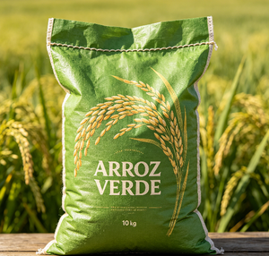 Bolsas de Polipropileno Tejido Laminadas con BOPP para Impresión a Color, de 20kg, 25kg, 50kg, Bolsas Vacías con Ventana para <span class=keywords><strong>Arroz</strong></span> - Product Image 6