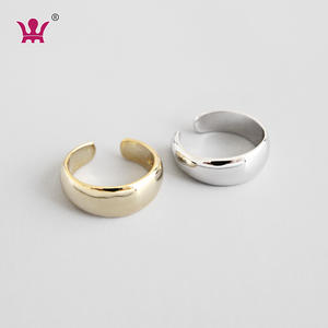 WMCE008 <span class=keywords><strong>Orecchini</strong></span> a Polsino Non Forati <span class=keywords><strong>per</strong></span> Cartilagine ed Elica, Placcati in Oro, in Argento 925 <span class=keywords><strong>per</strong></span> Donne - Product Image 2