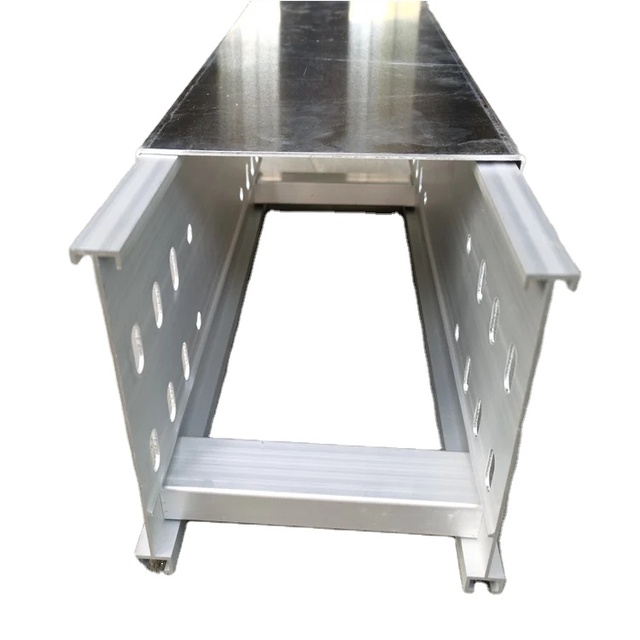 Special Bridge Industrial Photovoltaic Power Station Open-Type Cable Laying Aluminum Alloy Ladder Tray with Anti-Corrosion Paint