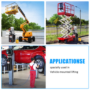 Unidad de Potencia Hidráulica de 10L 220V de Alta Presión, Unidad Hidráulica de Hierro Fundido de Alta Calidad para Elevación de Vehículos - Product Image 4