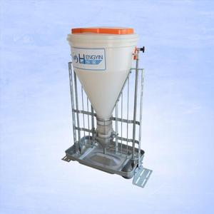 Comedero Automático para Cerdos Hengyin, Húmedo y Seco, Plástico+Acero, Blanco, 50 kg, 1 Año de Garantía, Larga Duración - Product Image 2