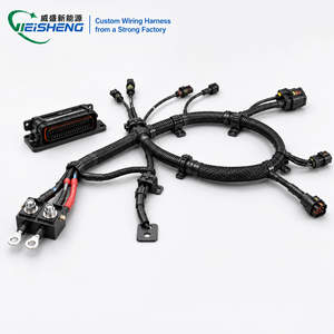 重型挖掘机发动机线束 重型工业设备电缆线束 - Product Image 1