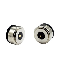Étanche 10mm Circulaire Pogo Pin 12mm 2pin Connecteur 7 Pin Pcb Connecteur Magnétique Led