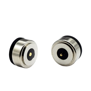 防水10毫米圆形Pogo引脚12毫米2引脚连接器<span class=keywords><strong>7</strong></span>引脚Pcb磁性连接器发光二极管 - Product Image 4
